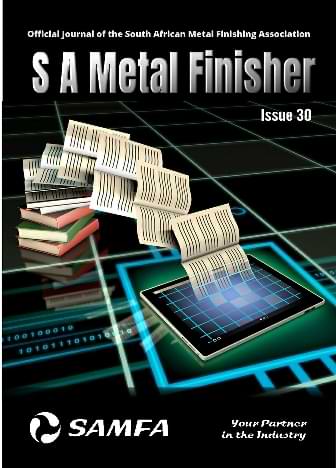 Advertise in S A Metal Finisher